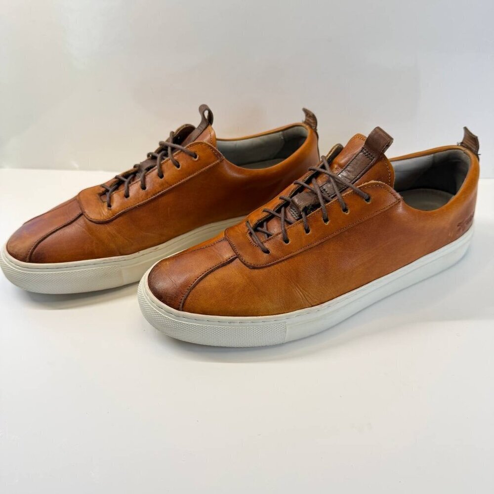 The Good Shoe – Sneakers by Grenson | Men’s Leather Sneakers – Size 8